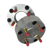 5x112 to 4x137 US Wheel Adapters 10x1.25 stud 3.5" thick 108mm bore x 2 Custom