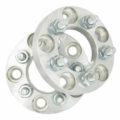5x4 to 5x100 USA Made Billet Wheel Adapters 1.25" Thick 12x1.5 Studs 66 Bore x 2