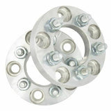 5x4 to 5x100 USA Made Billet Wheel Adapters 1" Thick 12x1.5 Studs 66 Bore x 2