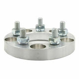5x4 to 5x112 USA Made Billet Wheel Adapters 1" Thick 12x1.5 Studs 66 Bore x 2
