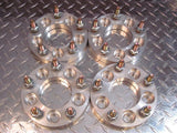 5x98 to 5x100 USA Wheel Adapters 19mm aka 3/4" Thick Spacers 12x1.25 studs x 4